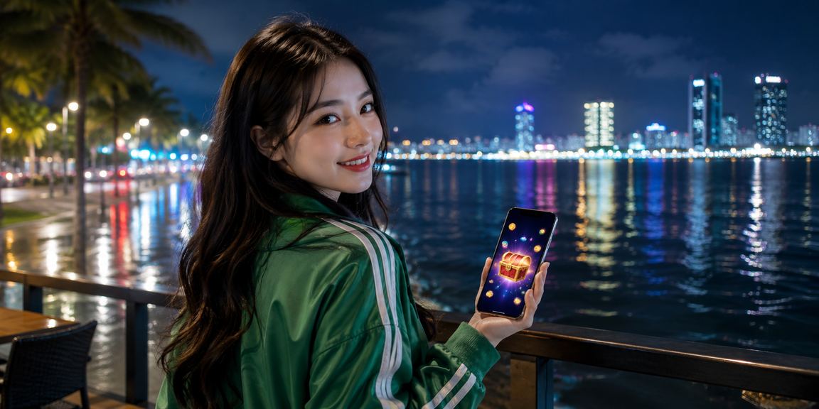 Người chơi VIP tại Đà Nẵng thực hiện giao dịch nạp thưởng trên bãi biển